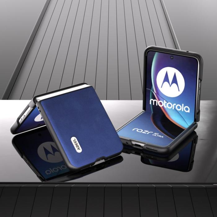 ABEEL - ABEEL Motorola Razr 40 Ultra 5G Skal Shockproof Blå