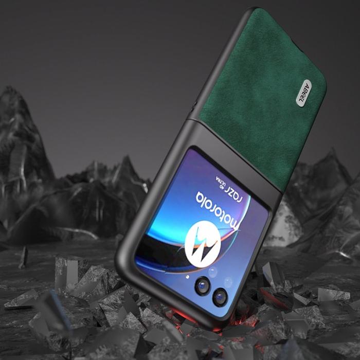 ABEEL - ABEEL Motorola Razr 40 Ultra 5G Skal Shockproof Grön