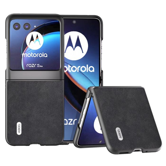 ABEEL - ABEEL Motorola Razr 40 Ultra 5G Skal Shockproof Svart