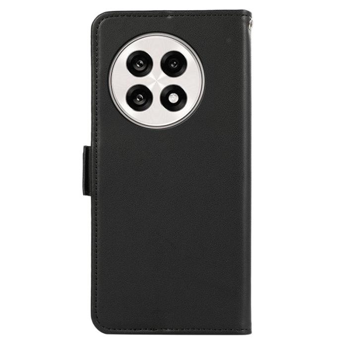 ABEEL - ABEEL OnePlus 13R 5G Fodral Läder med RFID Skydd - Svart