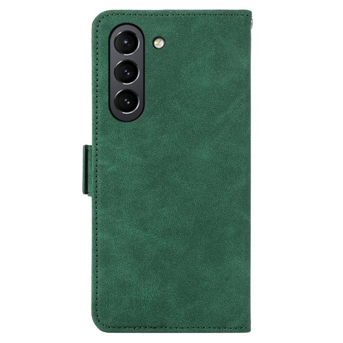 ABEEL - ABEEL Phone Cover Samsung Galaxy S21 FE 5G Grön Läderfodral