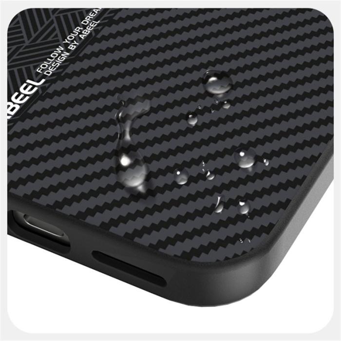 ABEEL - ABEEL Pixel 10 Pro Skal PC TPU Aluminium Läder MagSafe - Textur 1