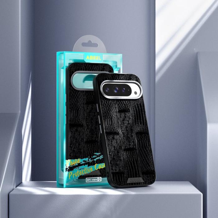 ABEEL - ABEEL Pixel 9 Pro Skal MagSafe Beast Textur Svart