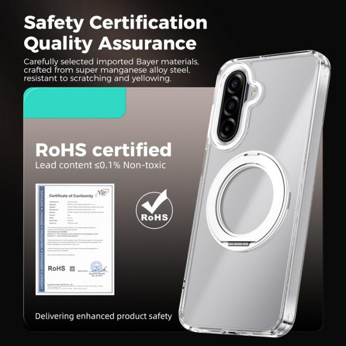 ABEEL - ABEEL Q-LUCK Samsung Galaxy A17 5G Skal Magnetisk Svart