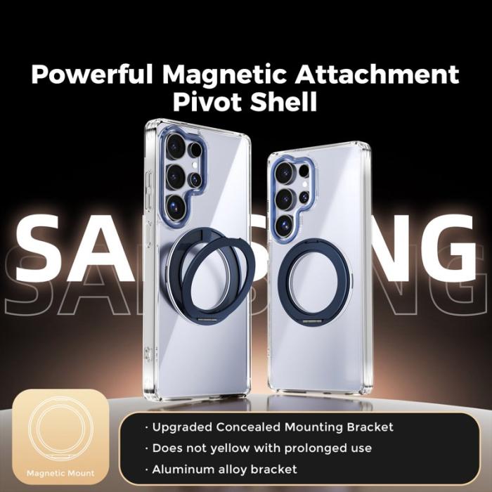 ABEEL - ABEEL Q-LUCK Samsung Galaxy S25 Ultra Skal Dark Blue