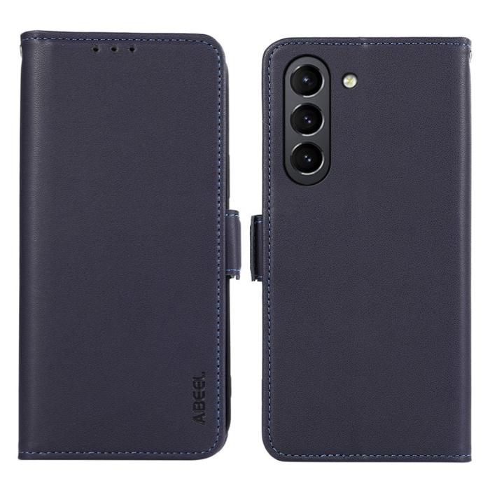 ABEEL - ABEEL RFID Blocking Fodral för Samsung Galaxy S21 FE 5G - Blå