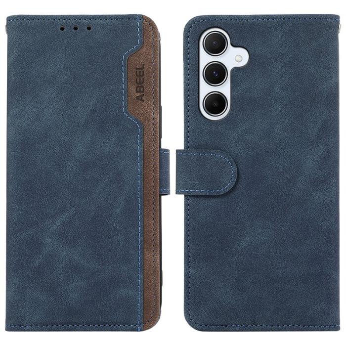 ABEEL - ABEEL Samsung Galaxy A14 5G PU Läderfodral RFID Blå