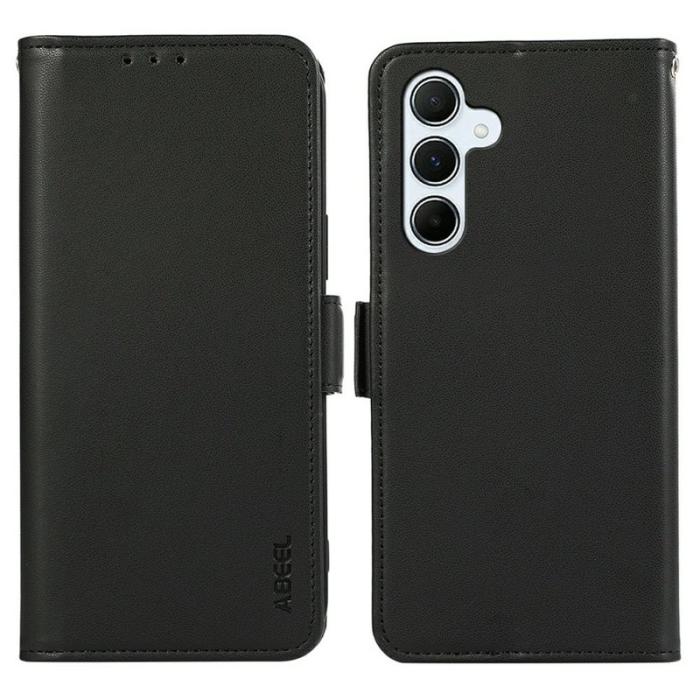 ABEEL - ABEEL Samsung Galaxy A17 5G / A17 4G / A26 5G Fodral Läder Svart