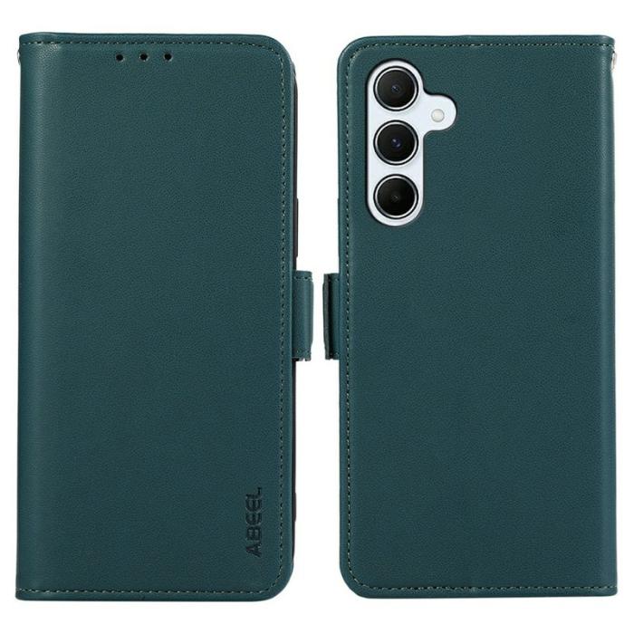ABEEL - ABEEL Samsung Galaxy A17 5G / A17 4G / A26 5G Skal Läder Grön