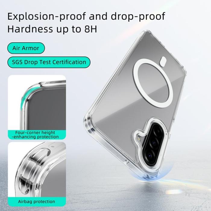 ABEEL - ABEEL Samsung Galaxy A17 5G Skal MagSafe Anti Scratch Baby Blue