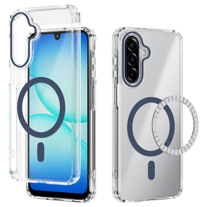 ABEEL - ABEEL Samsung Galaxy A17 5G Skal MagSafe Anti Scratch Blå