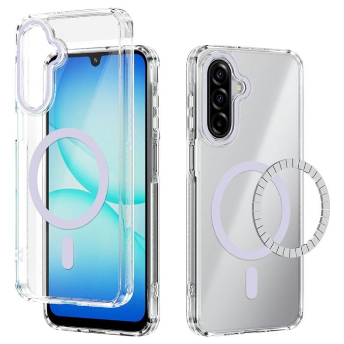 ABEEL - ABEEL Samsung Galaxy A17 5G Skal MagSafe Anti Scratch Lila