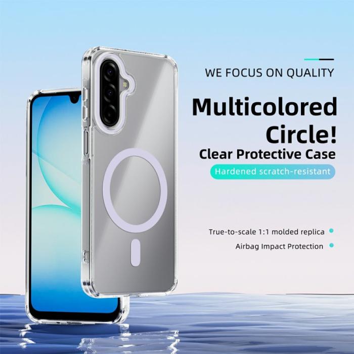ABEEL - ABEEL Samsung Galaxy A17 5G Skal MagSafe Anti Scratch Lila