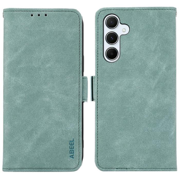 ABEEL - ABEEL Samsung Galaxy A26 5G Skal PU Läder Folio Baby Blue