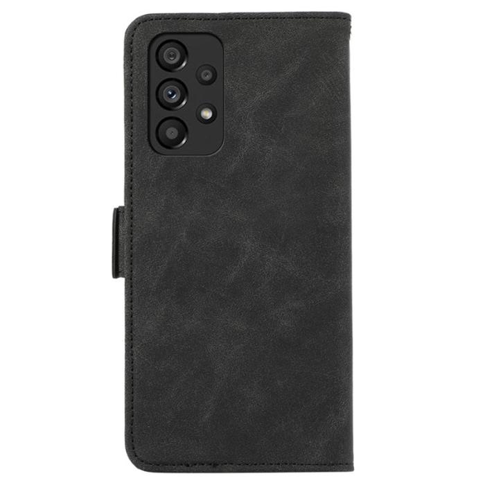 ABEEL - ABEEL Samsung Galaxy A33 5G Skal PU Läder RFID Blockering Svart