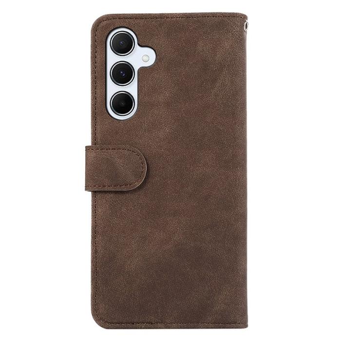 ABEEL - ABEEL Samsung Galaxy A34 5G Wallet Case Läderfodral Brun