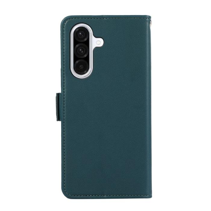 ABEEL - ABEEL Samsung Galaxy A36 5G Skal Läderfodral RFID Blockering Grön