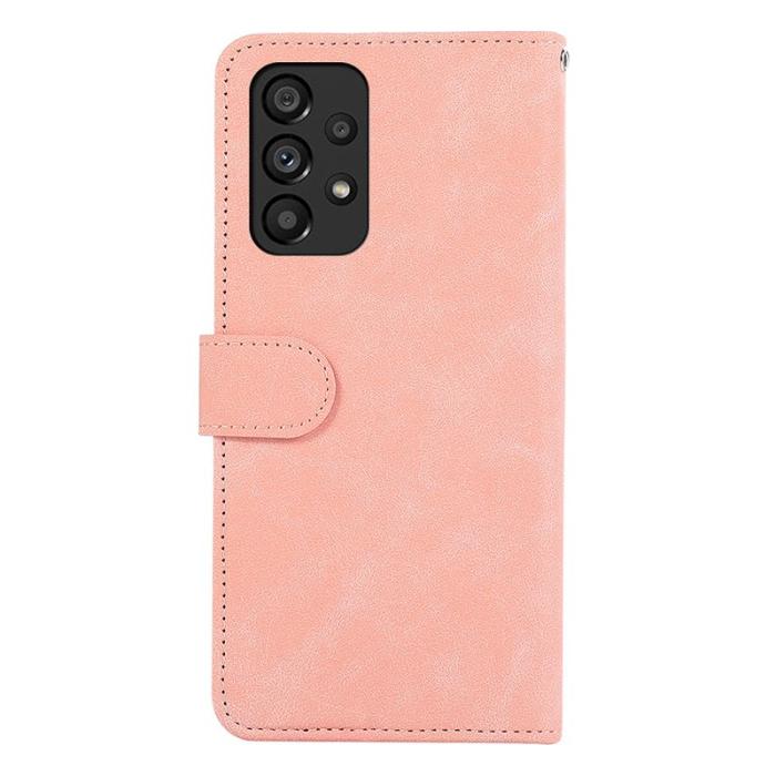ABEEL - ABEEL Samsung Galaxy A53 5G Plånboksfodral Konstläder RFID-Skydd Rosa