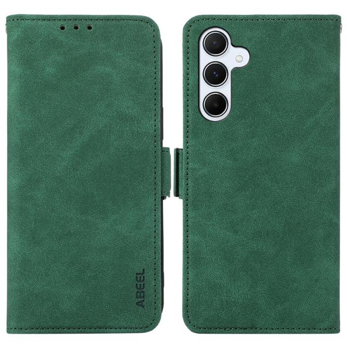 ABEEL - ABEEL Samsung Galaxy A54 5G Skal RFID Blocker Magnetisk Grön