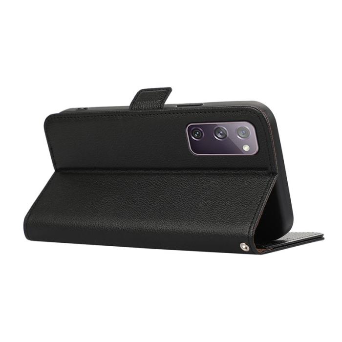 ABEEL - ABEEL Samsung Galaxy S20 FE 4G/5G Fodral RFID Läder Svart