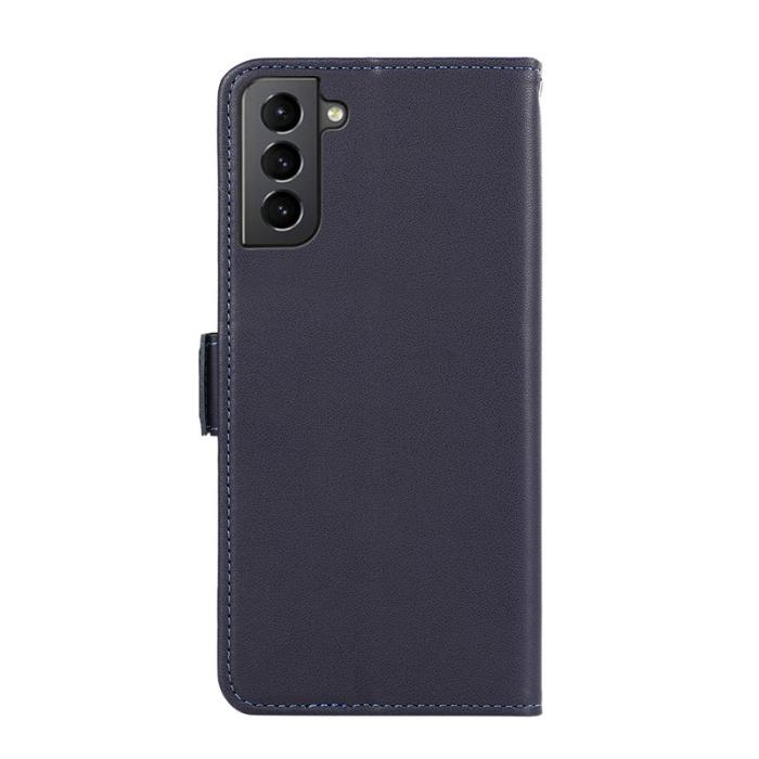 ABEEL - ABEEL Samsung Galaxy S21 5G/4G Skal RFID Kortfack Blå