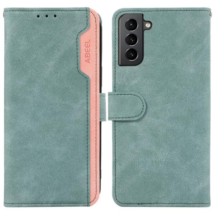 ABEEL - ABEEL Samsung Galaxy S21+ 5G Skal RFID Blocker - Baby Blue