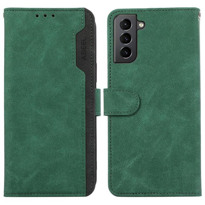 ABEEL - ABEEL Samsung Galaxy S21+ 5G Skal RFID Blockering Grön