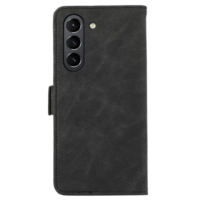 ABEEL - ABEEL Samsung Galaxy S21 FE 5G Fodral Läder Svart