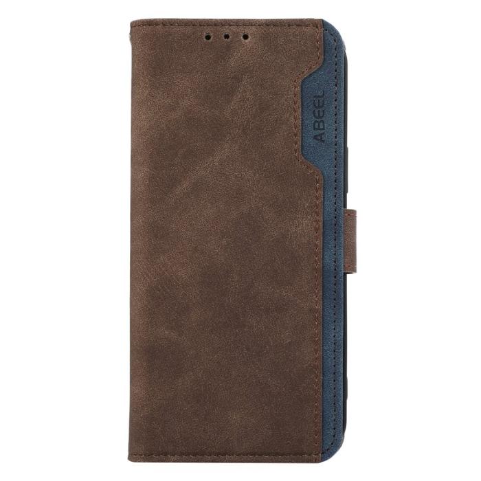 ABEEL - ABEEL Samsung Galaxy S22 Ultra 5G Skal Magnetiskt Brown