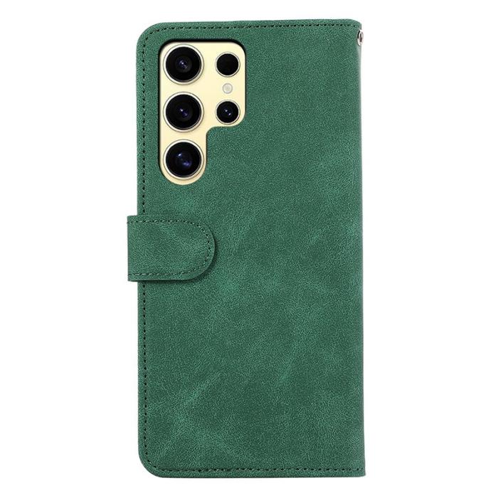 ABEEL - ABEEL Samsung Galaxy S22 Ultra 5G Skal Ställ RFID Blockering Grön