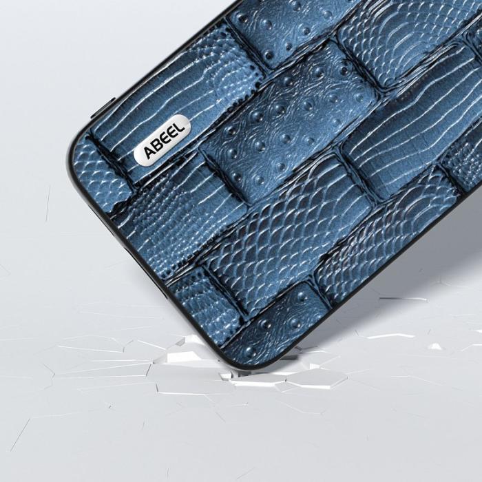 ABEEL - ABEEL Samsung Galaxy S23 FE Fodral Mahjong Textur Blå