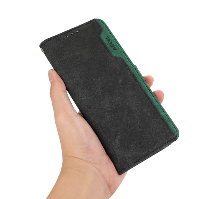 ABEEL - ABEEL Samsung Galaxy S23 Ultra Skal RFID Blocker Läder Svart