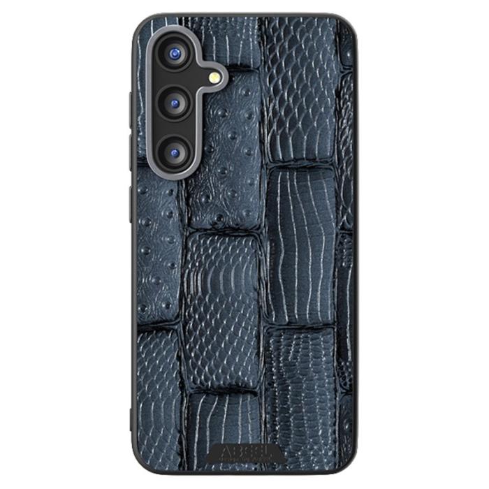 ABEEL - ABEEL Samsung Galaxy S24 FE Skal MagSafe Beast Textur Blå