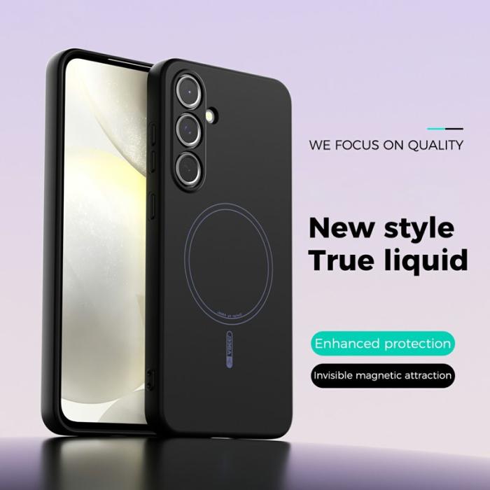 ABEEL - ABEEL Samsung Galaxy S24 FE Skal MagSafe Svart