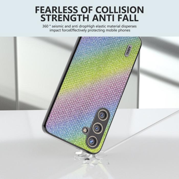 ABEEL - ABEEL Samsung Galaxy S24+ Fodral Skyddande Läder Multi-färg