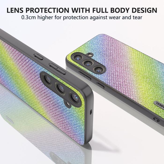 ABEEL - ABEEL Samsung Galaxy S24+ Fodral Skyddande Läder Multi-färg