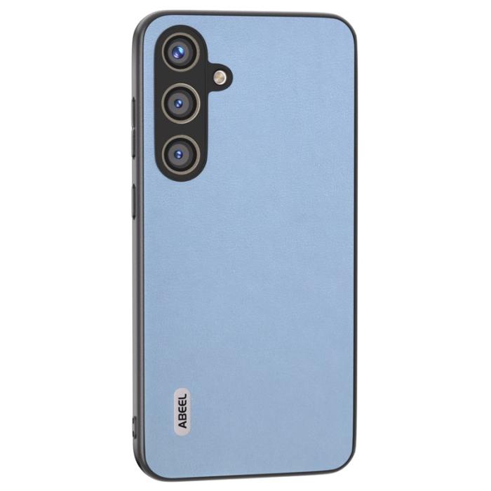 ABEEL - ABEEL Samsung Galaxy S24+ Skal PU Läder + PC + TPU Blå