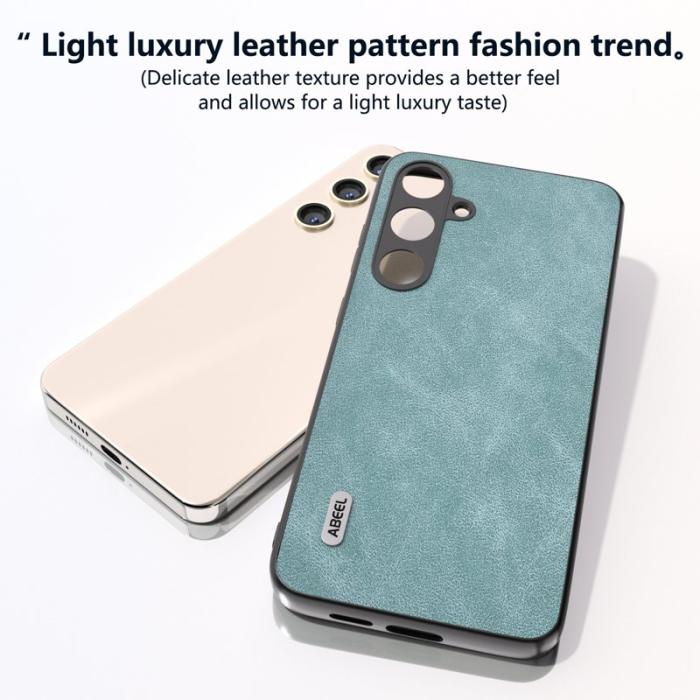 ABEEL - ABEEL Samsung Galaxy S24 Skal Scratch-proof PU Läder - Baby Blue