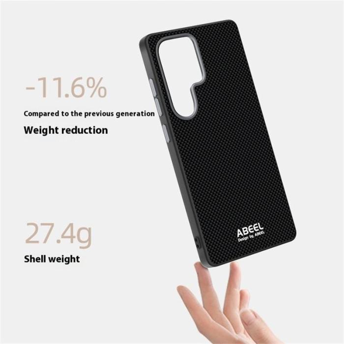 ABEEL - ABEEL Samsung Galaxy S24 Ultra Skal MagSafe Grön