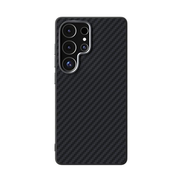 ABEEL - ABEEL Samsung Galaxy S24 Ultra Skal MagSafe Kolfiber Svart