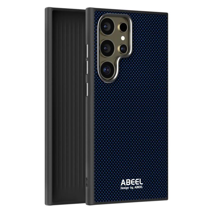 ABEEL - ABEEL Samsung Galaxy S24 Ultra Skal MagSafe Kompatibel Blå