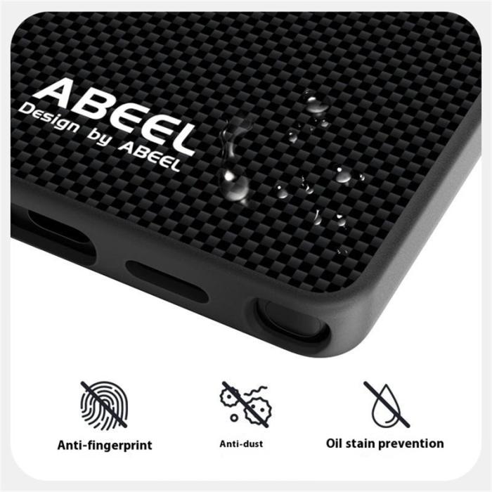 ABEEL - ABEEL Samsung Galaxy S24 Ultra Skal MagSafe Kompatibel Svart