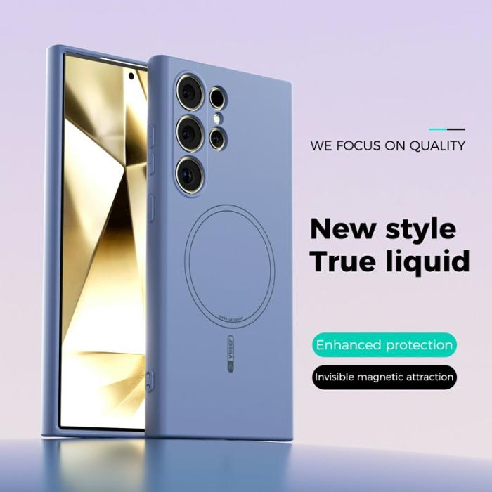 ABEEL - ABEEL Samsung Galaxy S24 Ultra Skal MagSafe Sky Blue