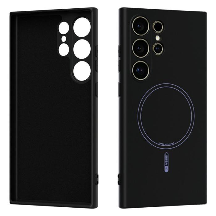 ABEEL - ABEEL Samsung Galaxy S24 Ultra Skal MagSafe Svart