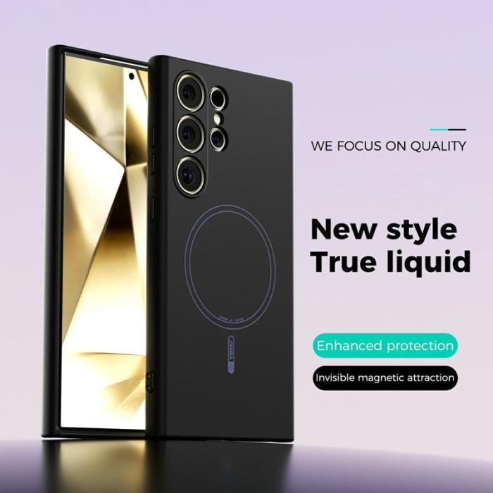 ABEEL - ABEEL Samsung Galaxy S24 Ultra Skal MagSafe Svart