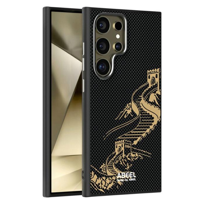 ABEEL - ABEEL Samsung Galaxy S24 Ultra Skal MagSafe Ultra Slim - The Great Wall