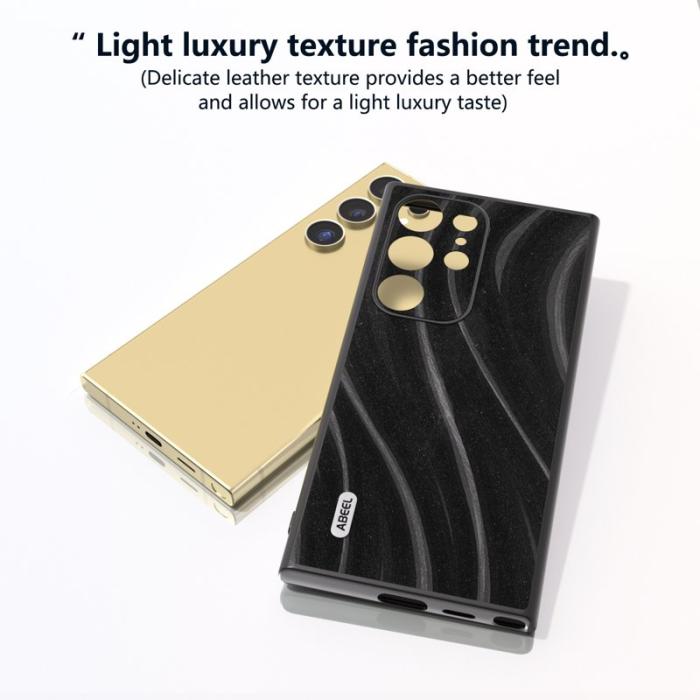 ABEEL - ABEEL Samsung Galaxy S24 Ultra Skal Milky Way Svart