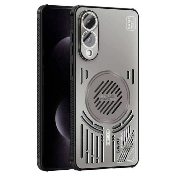 ABEEL - ABEEL Samsung Galaxy S25 Edge Skal Aluminium + TPU - Titan Grå