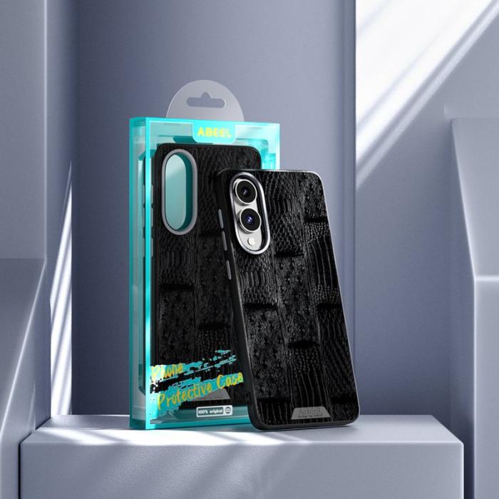 ABEEL - ABEEL Samsung Galaxy S25 Edge Skal MagSafe Beast Textur Svart