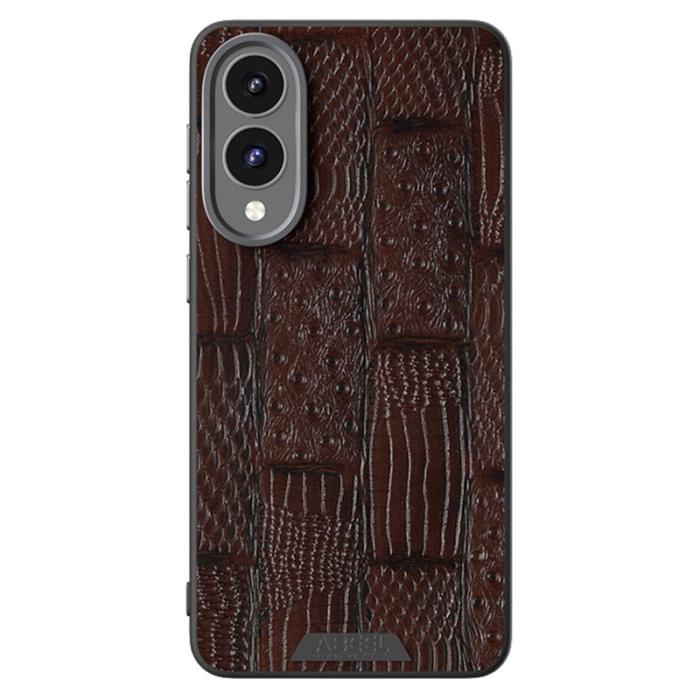 ABEEL - ABEEL Samsung Galaxy S25 Edge Skal MagSafe Kompatibel Kaffe